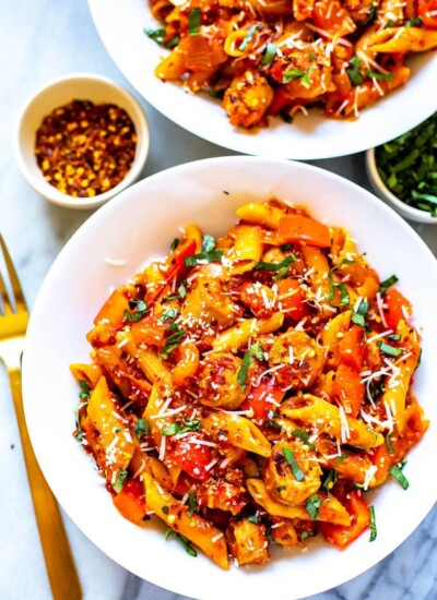 One Pot Spicy Penne Arrabiata