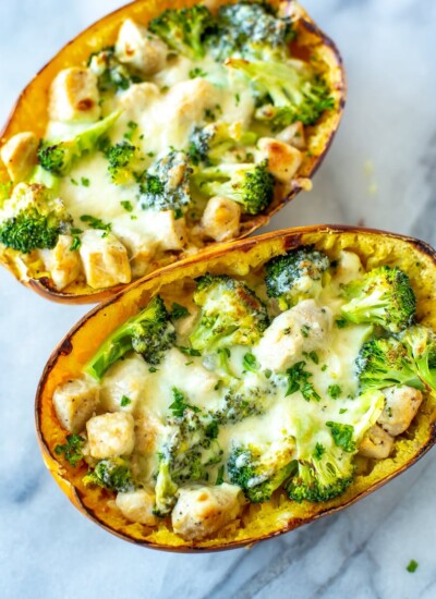 Spaghetti Squash Alfredo