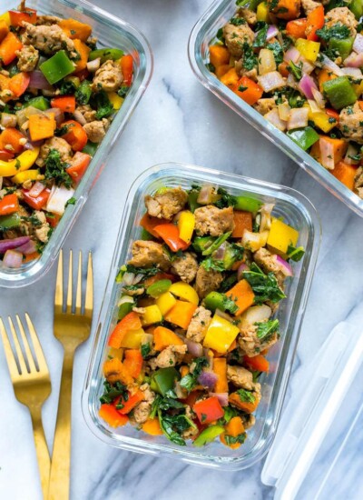 Meal Prep Whole 30 Sweet Potato Hash